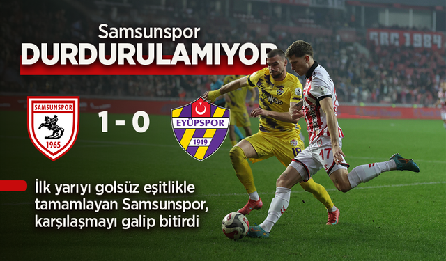 Samsunspor DURDURULAMIYOR!