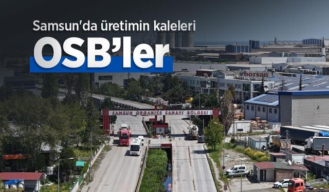 Samsun'da üretimin kaleleri: OSB’ler