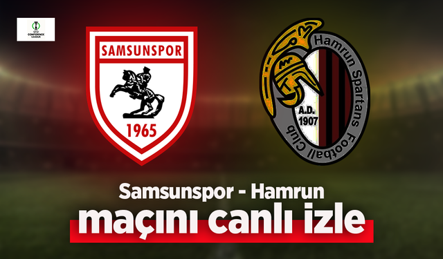 Samsunspor Hamrun Maçı Canlı İzle!