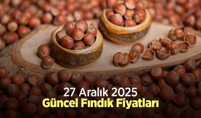 27 Aralık 2025 Güncel Fındık Fiyatları