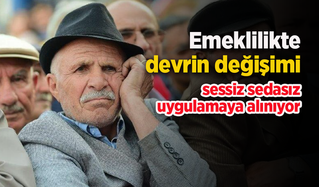 Emeklilikte devrin değişimi
