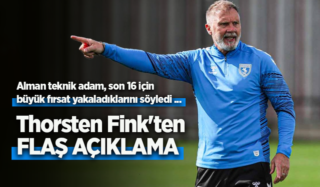 Alman teknik adam, son 16 için büyük fırsat yakaladıklarını söyledi ...