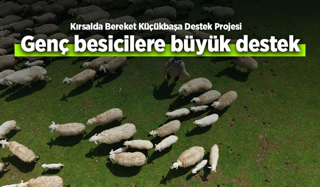 Genç besicilere büyük destek