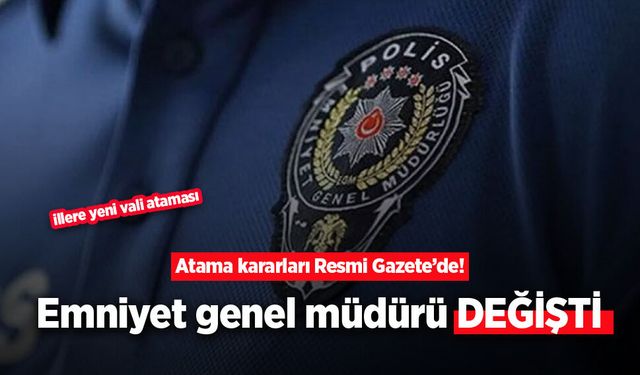 Atama kararları Resmi Gazete'de