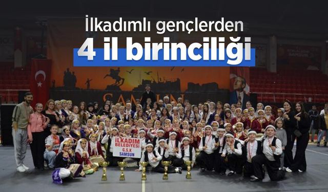 İlkadımlı gençlerden 4 il birinciliği