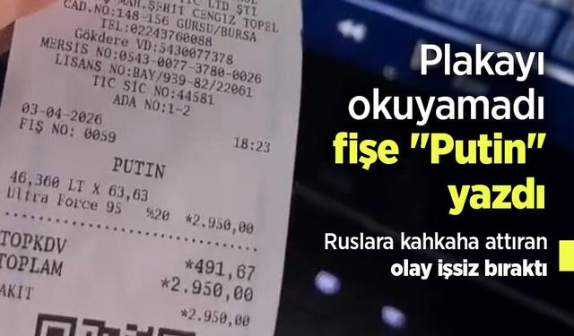 Plakayı okuyamadı, fişe "Putin" yazdı... Ruslara kahkaha attıran olay işsiz bıraktı