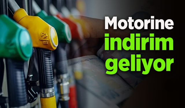 Motorine indirim geliyor