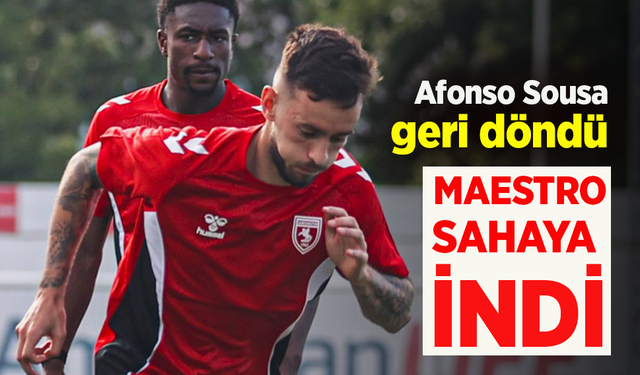 Afonso Sousa geri döndü ...