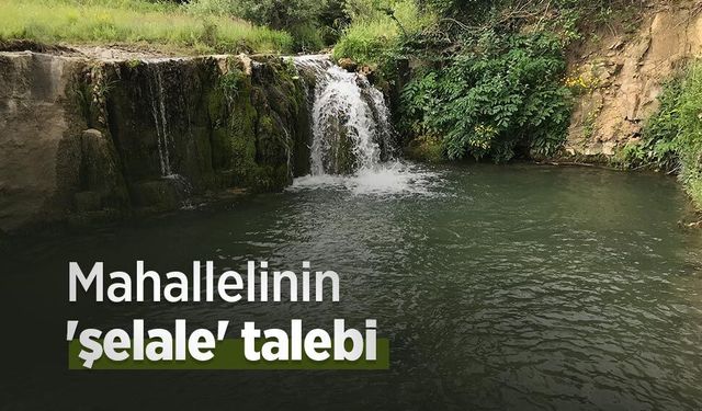 Mahallelinin 'şelale' talebi