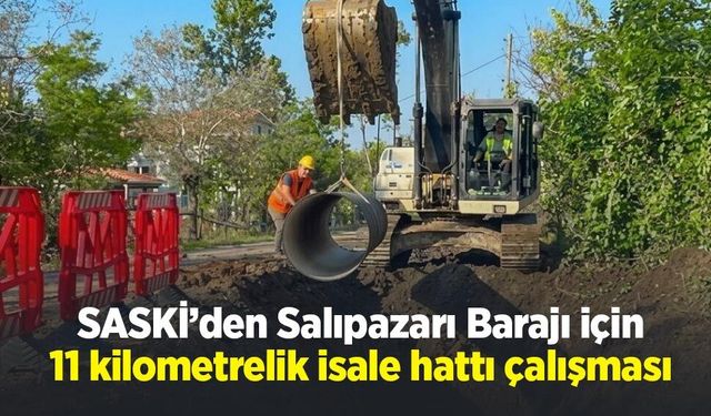 Samsun Büyükşehir Belediyesi Su ve Kanalizasyon İdaresi (SASKİ), Salıpazarı Barajı kapsamında içme suyu arıtma tesisi in