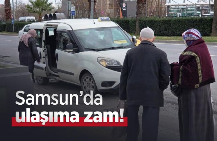 Samsun’da ulaşıma zam!