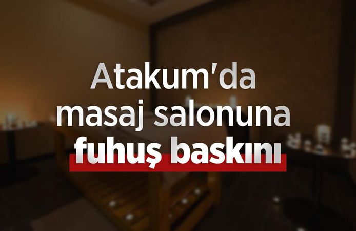 Atakum'da masaj salonuna fuhuş baskını