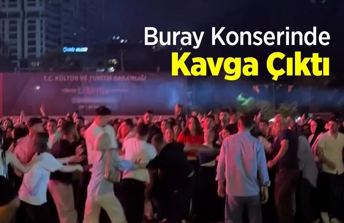 Buray Konserinde Kavga Çıktı
