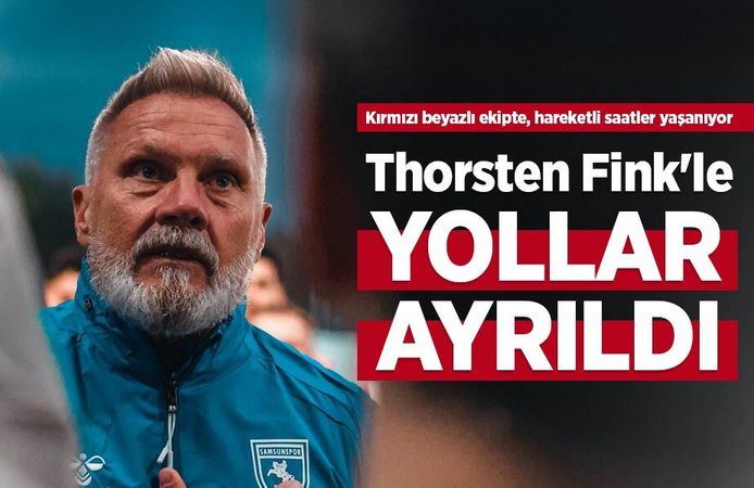 Kırmızı beyazlı ekipte, hareketli saatler yaşanıyor ...  Thorsten Fink'le  YOLLAR AYRILDI   Trendyol Süper Lig’de hareke
