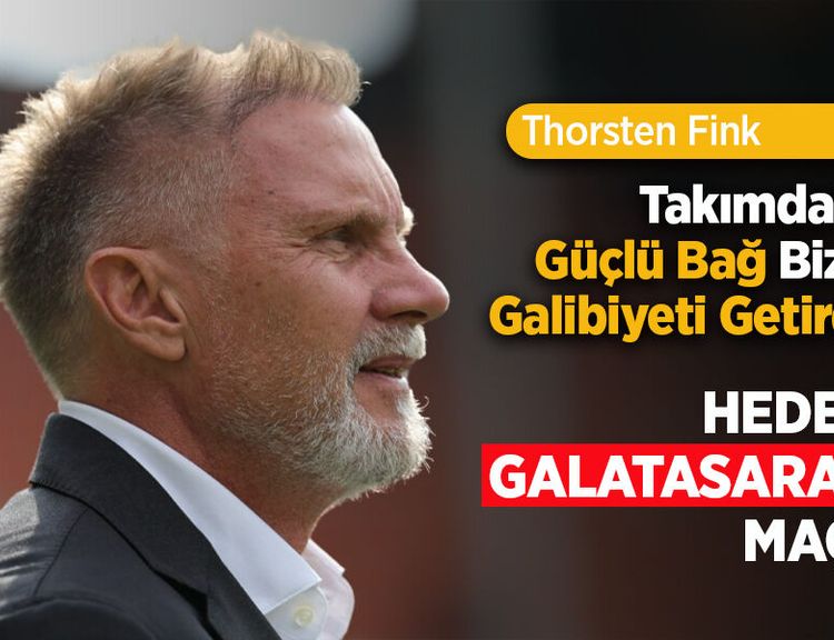 Thorsten Fink: "Takımdaki Güçlü Bağ Bize Galibiyeti Getirdi"