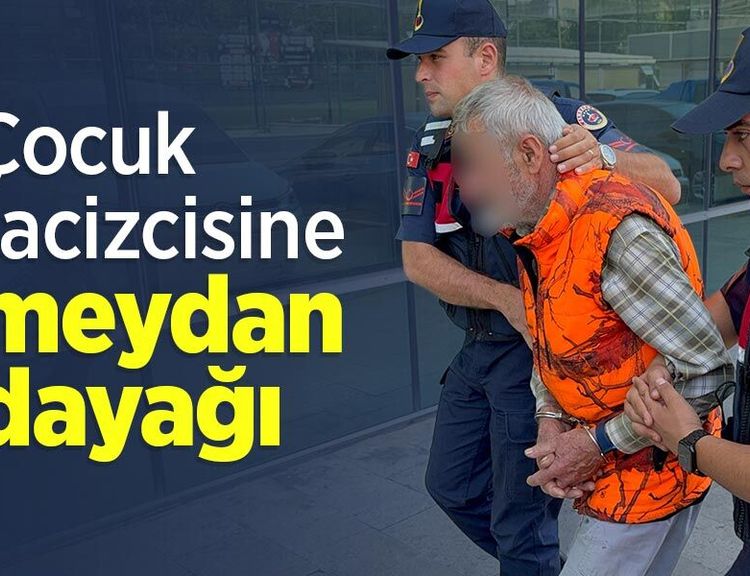 Çocuk tacizcisine meydan dayağı