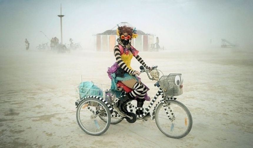 'Burning Man' festivalinden muhteşem kareler...