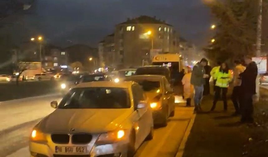 zincirleme kaza: 2 yaralı