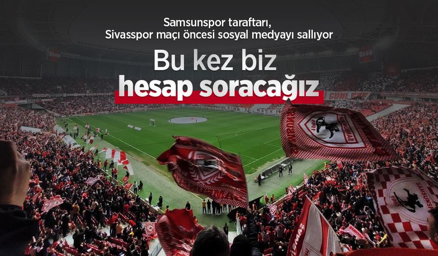 Bu kez biz hesap soracağız
