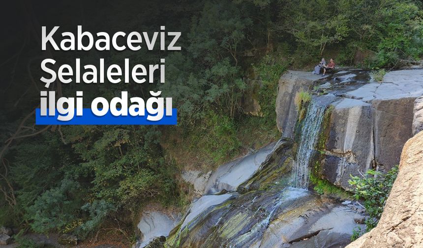 Kabaceviz Şelaleleri ilgi odağı