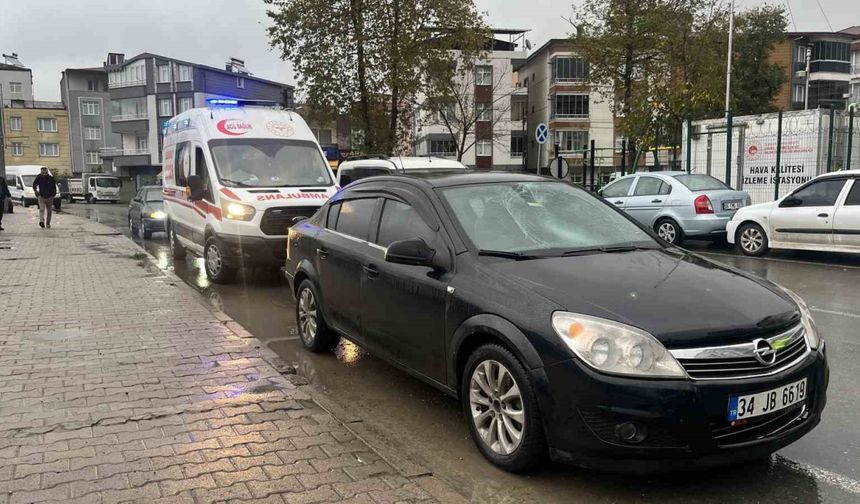 Ordu’da otomobilin çarptığı yaya yaralandı