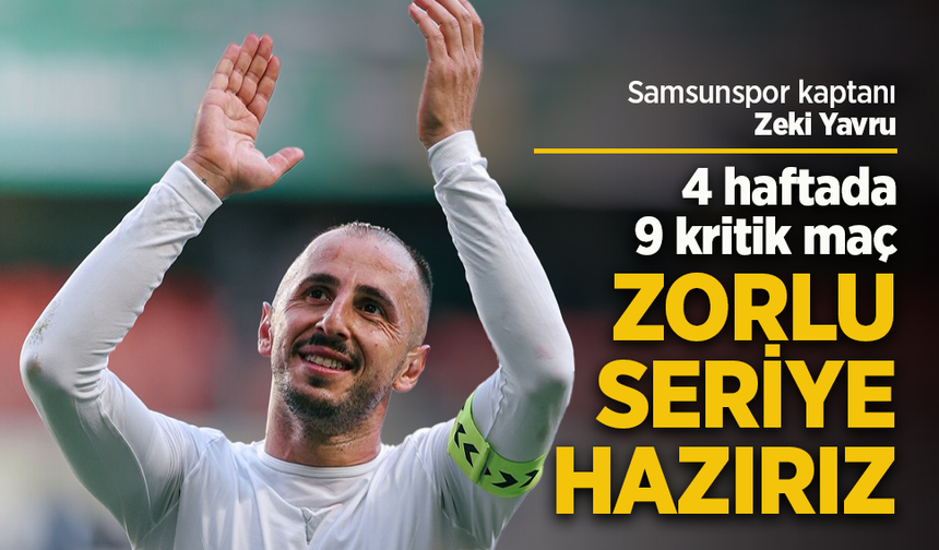 4 haftada 9 kritik maç! ZORLU SERİYE HAZIRIZ!