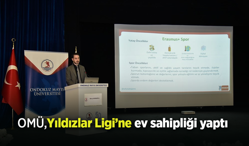 OMÜ, Yıldızlar Ligi’ne ev sahipliği yaptı