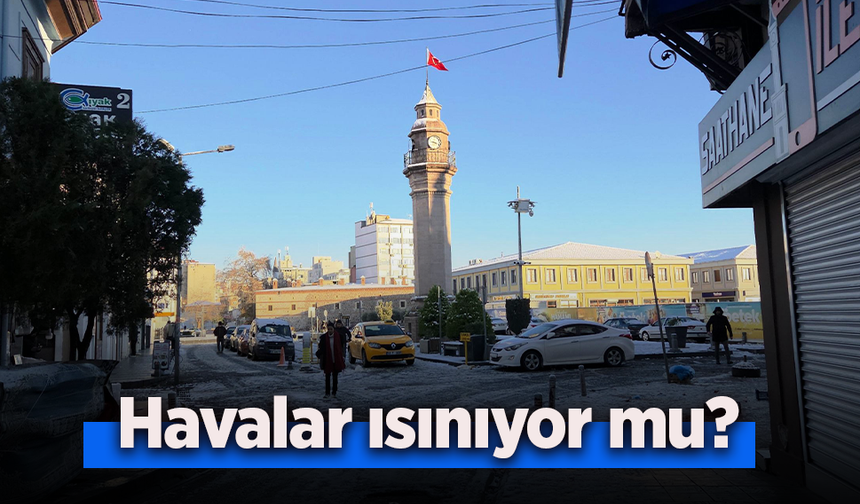 Havalar ısınıyor mu?