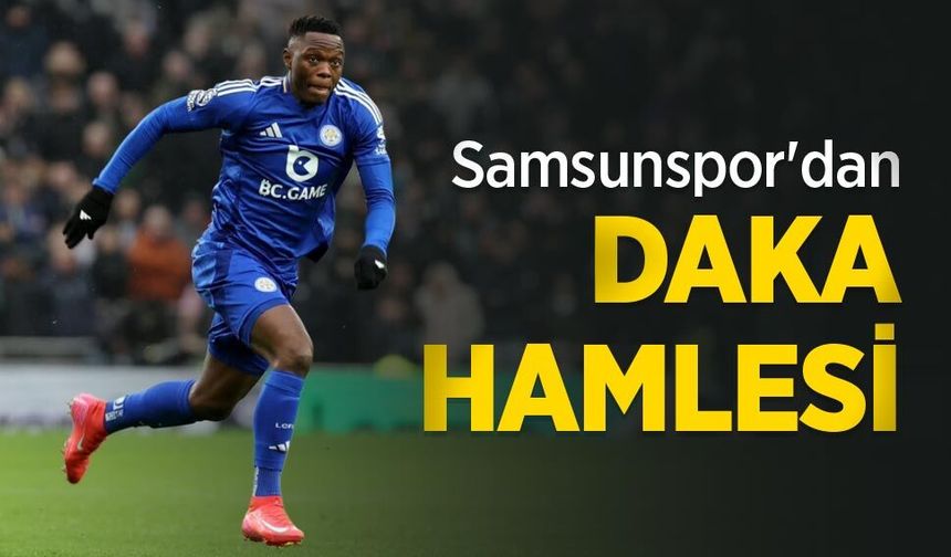 Samsunspor'dan DAKA HAMLESİ