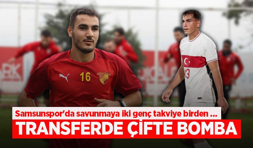 TRANSFERDE  ÇİFTE BOMBA