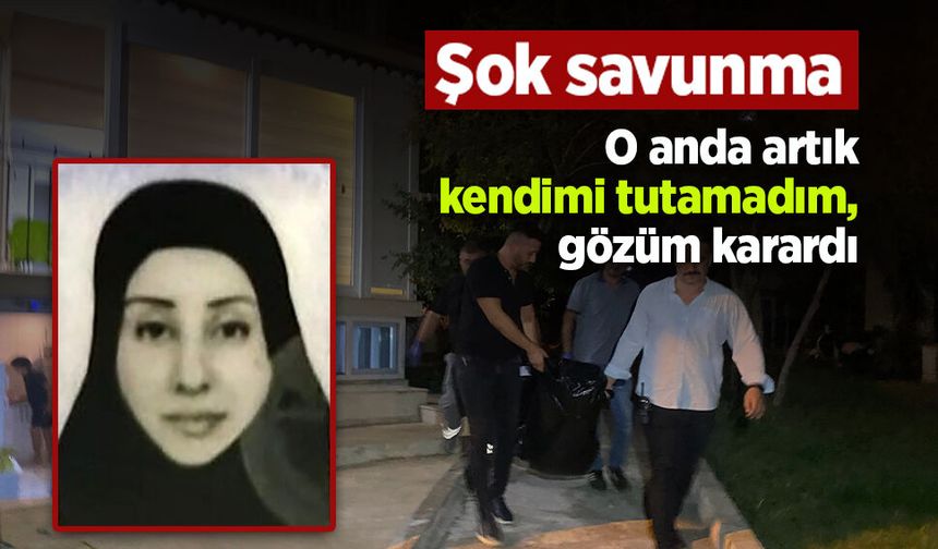 Şok savunma: O anda artık kendimi tutamadım, gözüm karardı.