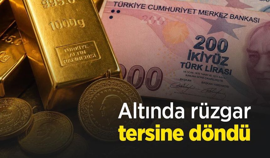 Altında rüzgar tersine döndü
