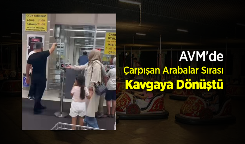 AVM'de Sıra Tartışması Büyüdü, Kavga Çıktı