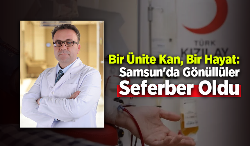 Hastanede kan ve kök hücre bağışı