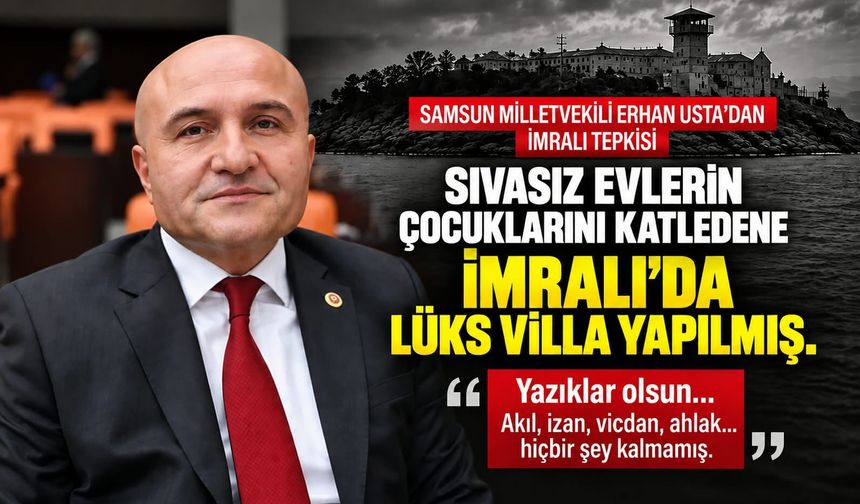 Erhan Usta’dan İmralı’daki “villa” iddiasına sert tepki: “Yazıklar olsun”