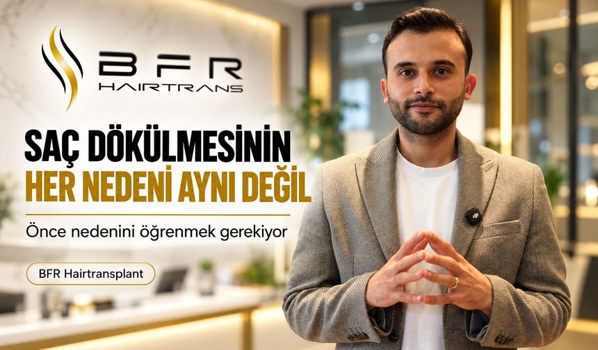 Saç dökülmesinin her nedeni aynı değil! Önce nedenini öğrenmek gerekiyor