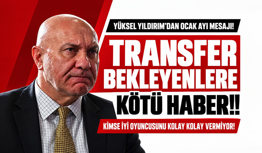 Samsunspor'da transfer bekleyenlere Yüksel Yıldırım'dan kötü haber mi? "Kimse iyi oyuncusunu vermiyor"