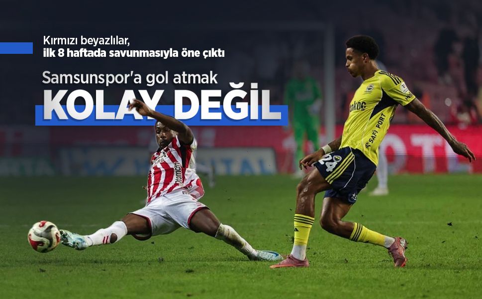 Samsunspor'a gol atmak KOLAY DEĞİL