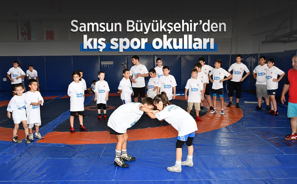 Samsun Büyükşehir’den kış spor okulları