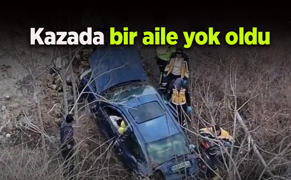 Kazada bir aile yok oldu - samsunhaber.com