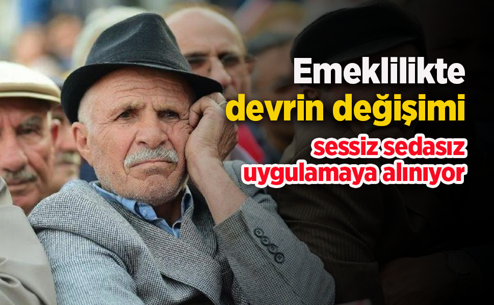 Emeklilikte devrin değişimi