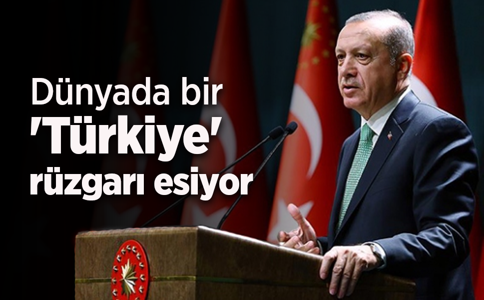 Cumhurbaşkanı Erdoğan: Dünyada bir 'Türkiye' rüzgarı esiyor