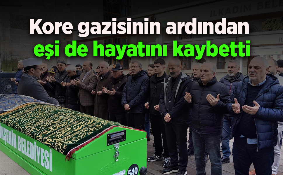 Kore gazisinin ardından eşi de hayatını kaybetti - samsunhaber.com