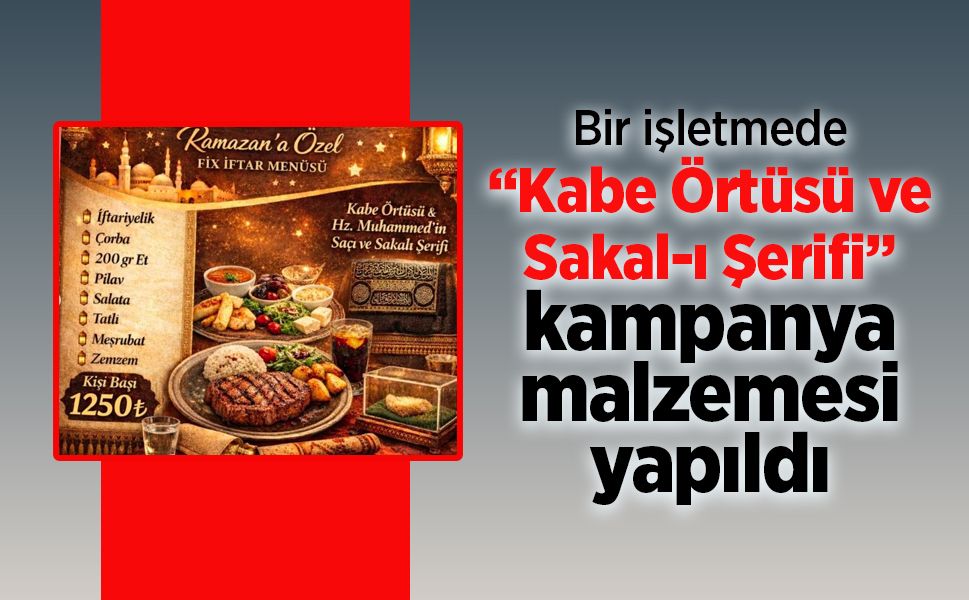 Kâbe Örtüsü ve Sakal-ı Şerif Kampanya Malzemesi Yapıldı