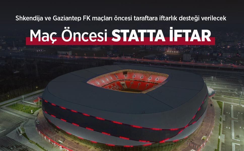 Maç Öncesi STATTA İFTAR - samsunhaber.com