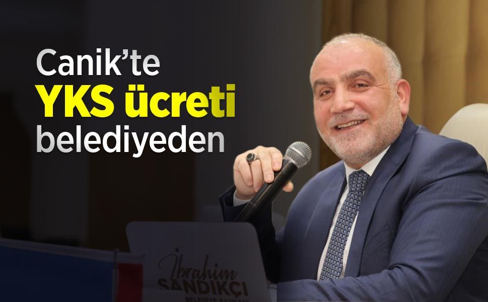 Canik’te YKS ücreti belediyeden