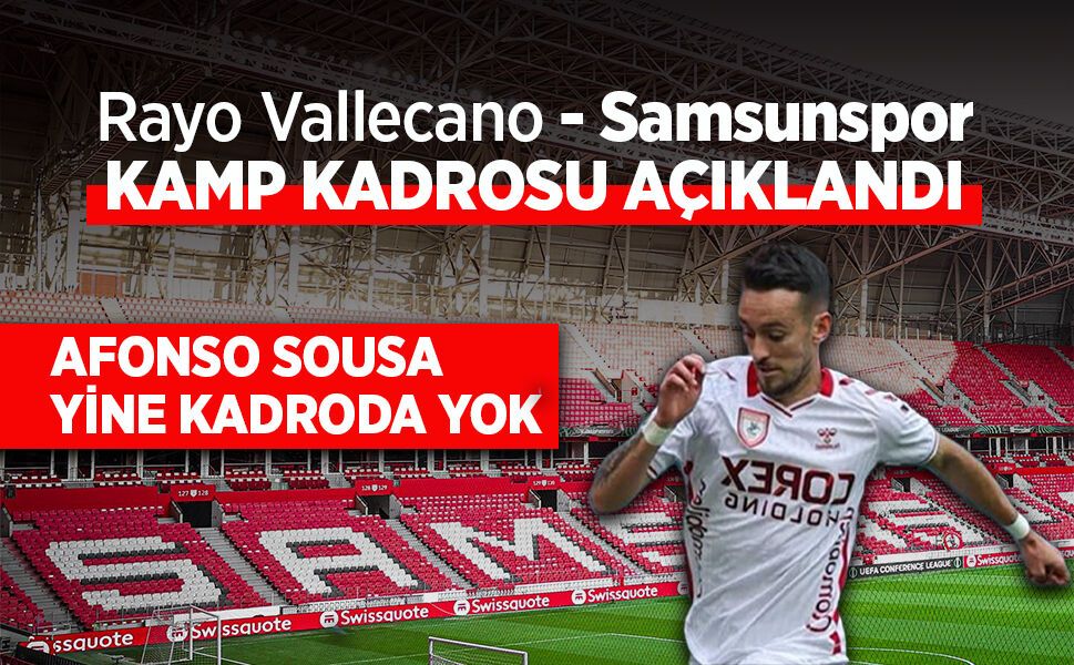 Rayo Vallecano Kamp Kadrosu Açıklandı