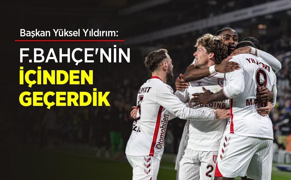 Başkan Yüksel Yıldırım F.BAHÇE'NİN İÇİNDEN GEÇERDİK