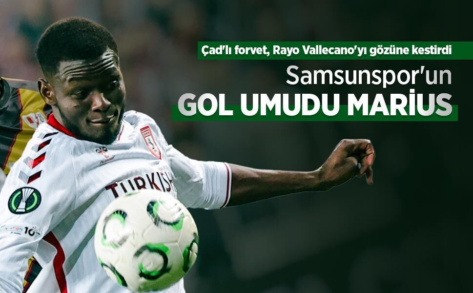 Samsunspor'un GOL UMUDU MARİUS