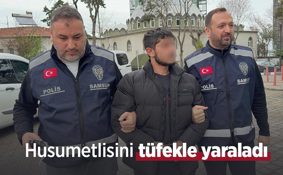 Husumetlisini tüfekle yaraladı